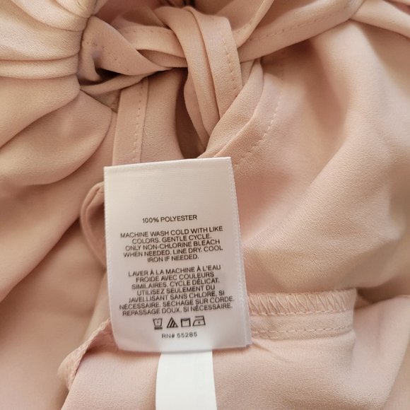 Tie Front Tank Truffle pink - NWT - Picture 3 of 3